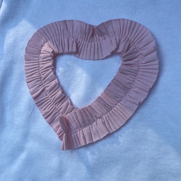 NWOT- GIRLS Denim 2 Piece Set- Denim Skort & Matchin Top Size 3T - Picture 4 of 11